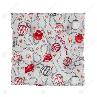 Домик поролоновый ВИГВАМ НОВОГОДНИЕ ШАРИКИ (43 * 43 * 43 см), BLACK CAT