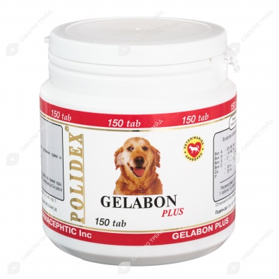 POLIDEX Гелабон+ для собак, 150 табл