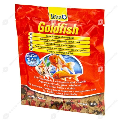 TETRA GOLDFISH FLAKES корм для золотых рыбок в виде хлопьев, 12 г