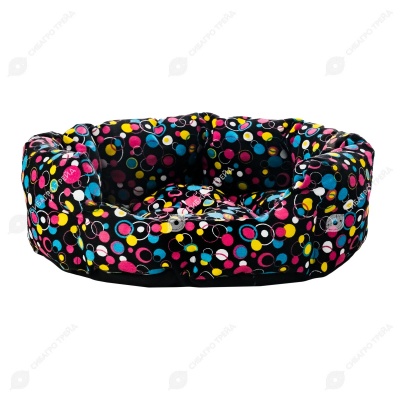 Лежанка КОНФЕТТИ №1 (50 * 40 * 18 см), BLACK CAT