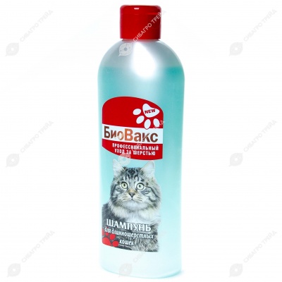 БИОВАКС шампунь для длинношерстных кошек, 355 мл