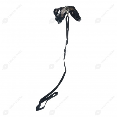 Комплект шлейка (ОГ 18-23 см) и поводок АЭРО для шиншилл и хорьков, ДАРЭЛЛ