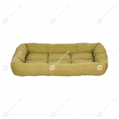 Лежанка БАТУТ-БАРХАТ №2 прямоугольная с валиком МИЛИТАРИ (54 * 37 * 7 см), ДАРЭЛЛ