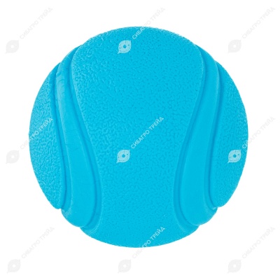 Игрушка мяч литой пружинистый для собак (d=7 см), 160 гр, NUNBELL