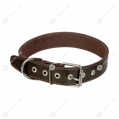 Ошейник №36 кожаный, ЧК