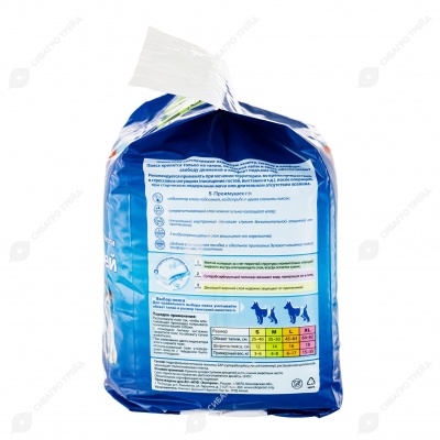 CLINY пояс для кобелей, размер M (объём талии 35-50 см), 10 шт