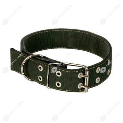 Ошейник №45 брезентовый (ДВОЙНОЙ), ЧК
