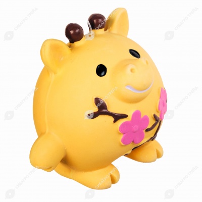 Игрушка ЛАТЕКС ZOO Коровка, 8,5 см