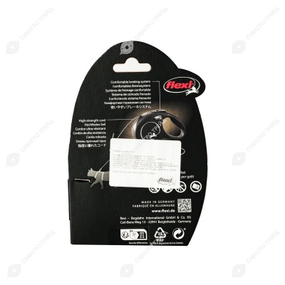 Рулетка CLASSIC CAT ХS (3 м, 8 кг) трос, синий, FLEXI