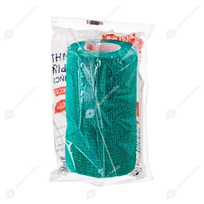 Бинт эластичный самофиксирующийся с горькой пропиткой (10 см * 4,5 м), микс цветов, NEOTERICA VETPRO