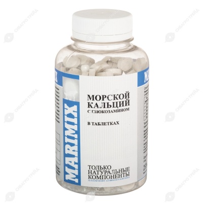MARIMIX морской кальций с глюкозамином, 250 табл