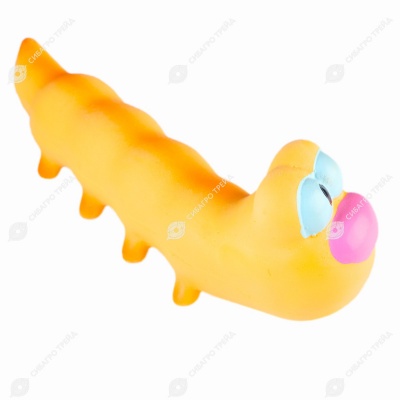 Игрушка ЛАТЕКС ZOO Гусеница, 19 см