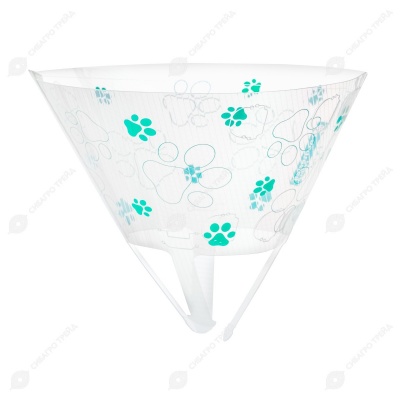 Воротник защитный с фиксатором CLICK, 15 см, NEOTERICA VETPRO