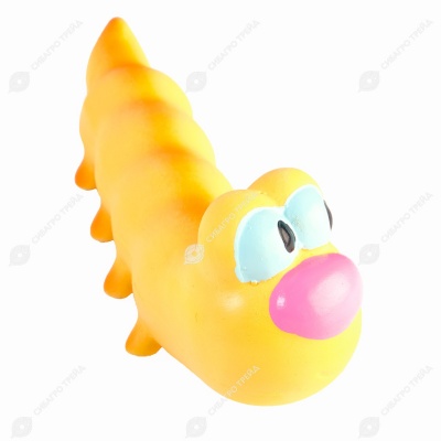 Игрушка ЛАТЕКС ZOO Гусеница, 19 см