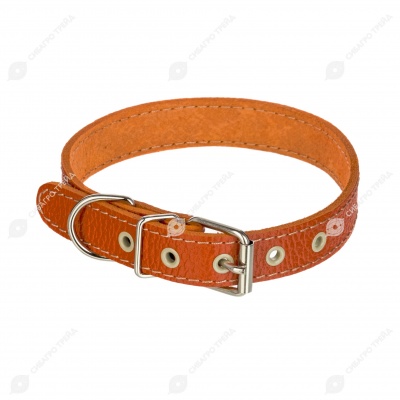 Ошейник №20 кожаный, ЧК