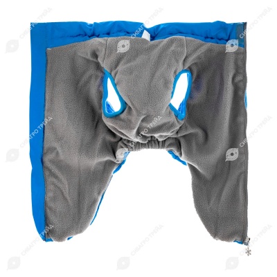 Жилет зимний для собак АЛЯСКА, голубой, размер 55-1, OSSO