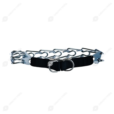 Ошейник строгий Парфорс (3,2 см, обхват до 45 см) для собак, металлический замок фастекс, NUNBELL