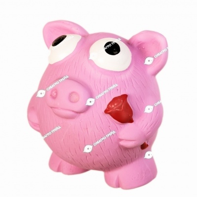 Игрушка ЛАТЕКС ZOO Поросёнок, 7,5 см