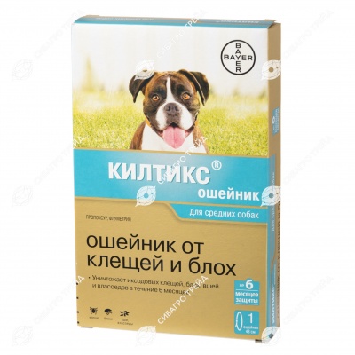 КИЛТИКС ошейник для средних собак 48-53 см