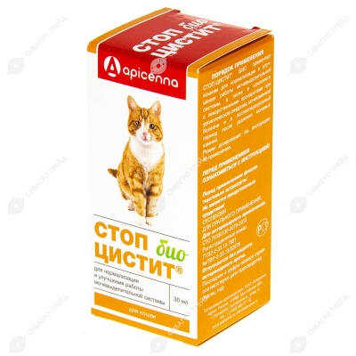 СТОП-ЦИСТИТ БИО для кошек, 30 мл