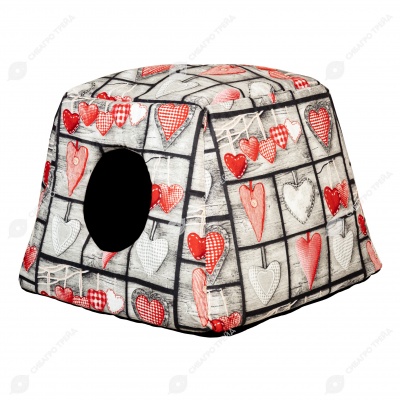 Домик поролоновый ТРАНСФОРМЕР прованс (48 * 48 см), BLACK CAT