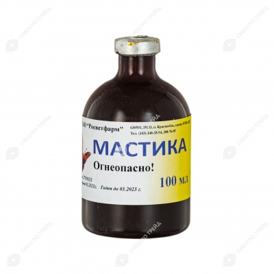 Мастика для клеймения фиолетовая, 100 мл