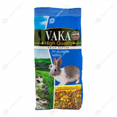 ВАКА HIGH QUALITY корм для декоративных кроликов, 1 кг.