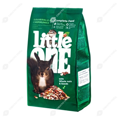 LITTLE ONE корм для белок и бурундуков, 400 г