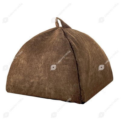 Домик поролоновый ВИГВАМ мебельн.ткань (50 * 50 * 50 см), BLACK CAT