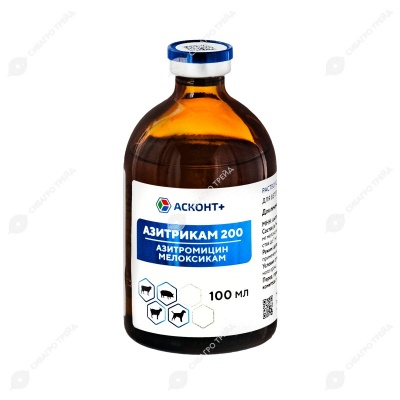 Азитрикам 200, 100 мл