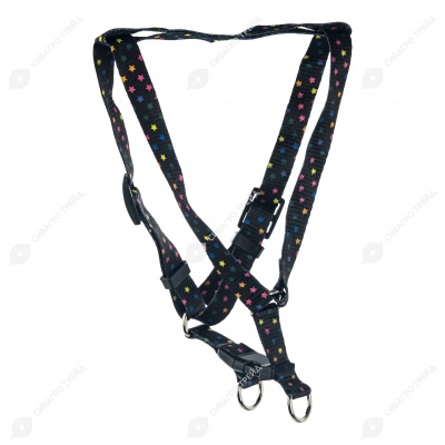 Комплект шлейка и поводок, капрон №15, ЧК