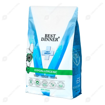 BEST DINNER VET PROFI Hypoallergenic для собак всех пород (СВИНИНА), 2 кг