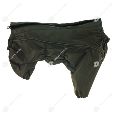 КОМБИНЕЗОН демисезонный для собак, КОБЕЛЬ, размер 28-2, мембрана, хаки, OSSO