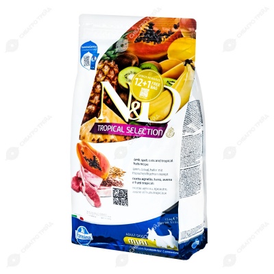 N&D TROPICAL SELECTION для собак мелких пород (ЯГНЕНОК), 1,5 кг