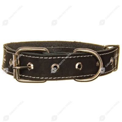Ошейник кожаный 30(1) универсальный, ZOOМИР