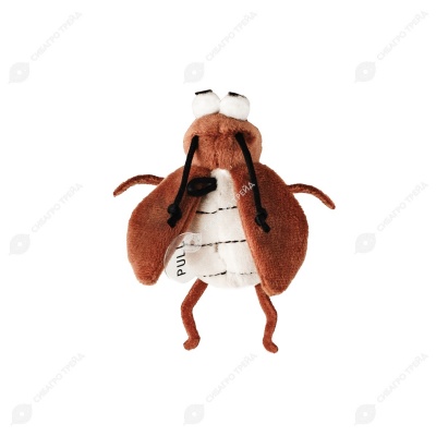 Игрушка интерактивная WOGY Цикада (11 * 8 см) для кошек, со звуком