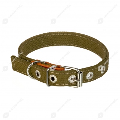 Ошейник №20 брезентовый (ДВОЙНОЙ), ЧК