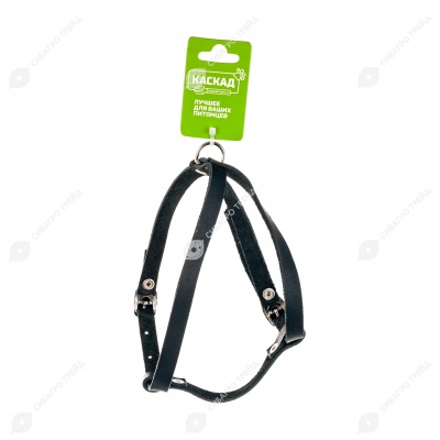 Шлейка №12 кожаная, КАСКАД