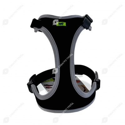 Шлейка ERGOCOMFORT размер M (ОШ 37 - 47 см, ОГ 55 - 65 см), серый, FERPLAST