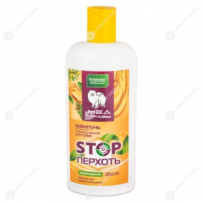 ПЧЕЛОДАР шампунь косметический для собак (МЁД, ЧЕРЕДА), 250 мл