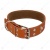 Ошейник №45 кожаный (ПОДКЛАД), ЧК