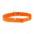 Ошейник для КРС на кольцевой пряжке, оранжевый