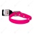 Ошейник из биотана (25 мм, обхват шеи 35-45 см) матовый, розовый