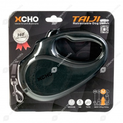 Рулетка CLASSIC M ( 5 м, 25 кг) ремень, чёрный