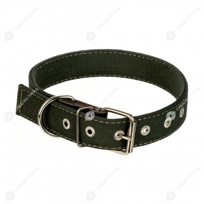 Ошейник №36 брезентовый (ДВОЙНОЙ), ЧК