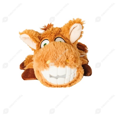 Игрушка-пищалка мягкая Осел (25 * 11 * 10 см) для собак с отверстием, NUNBELL