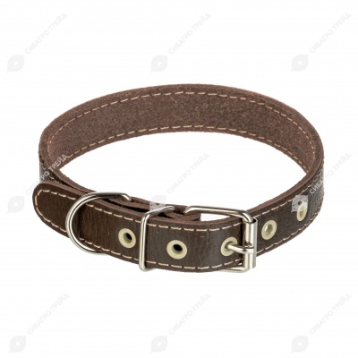 Ошейник №20 кожаный, ЧК