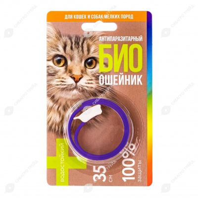 GOOD CAT БИО ошейник антипаразитарный для кошек, 35 см