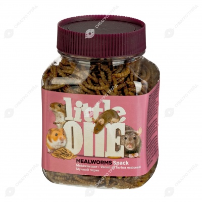 LITTLE ONE мучной червь для грызунов, 70 г
