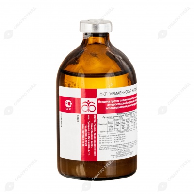 Вакцина против сальмонеллёза, пастереллёза и энтерокковой инфекции поросят, 100 мл (20 мл)